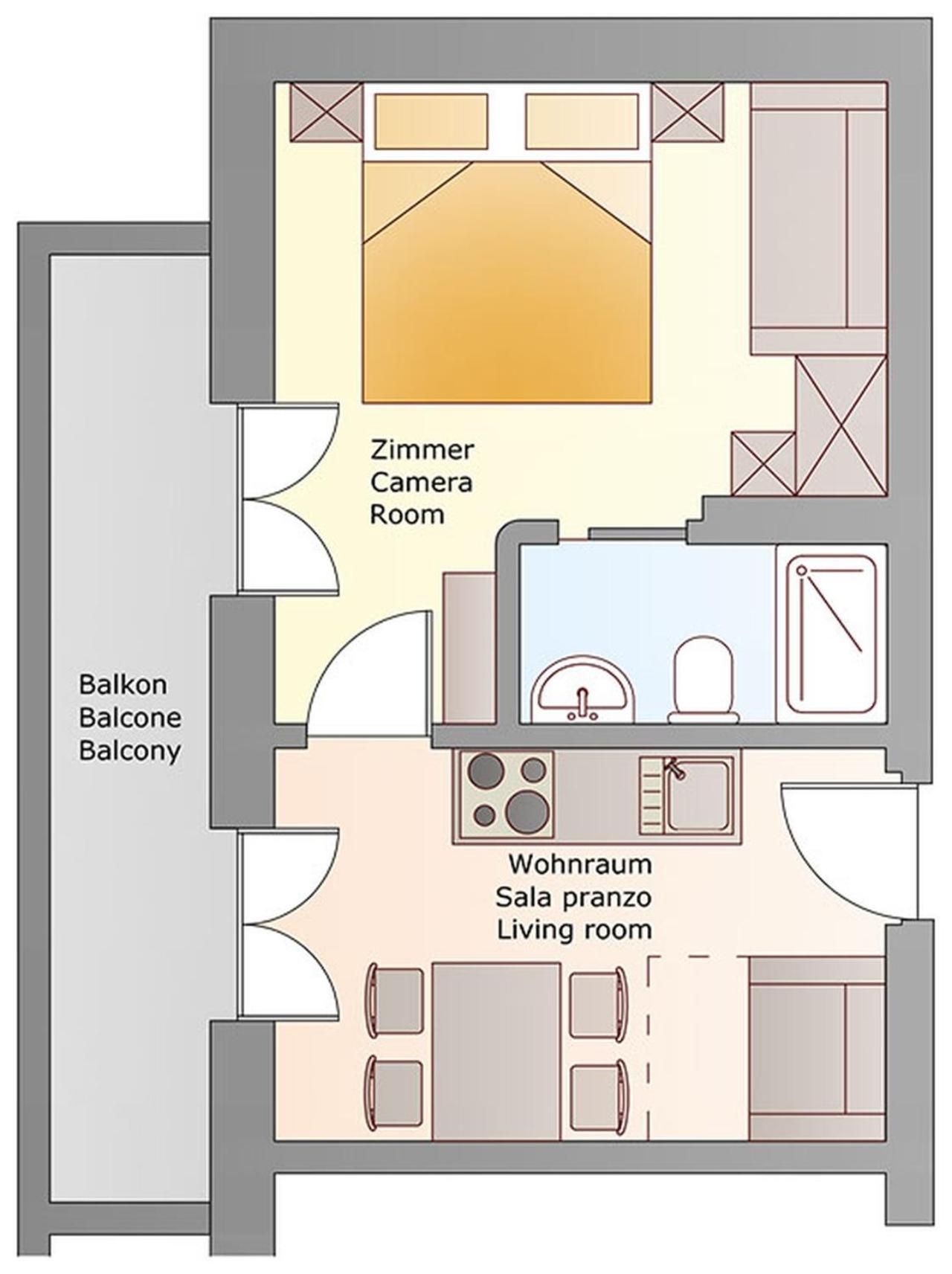 Apartmán Sonnleitn Laion Pokoj fotografie